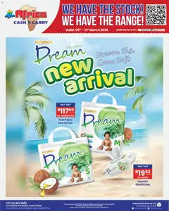 Africa Cash & Carry specials catalogue – valid from 05.03.2026 | Page: 37 | Products: Stock