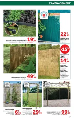 Super U - Prévisualisation de Super U - Le jardin à prix bas valide à partir de 17.02.2026 | Page: 17