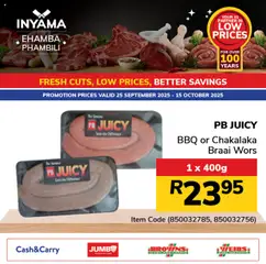 Jumbo specials catalogue – valid from 25.09.2025