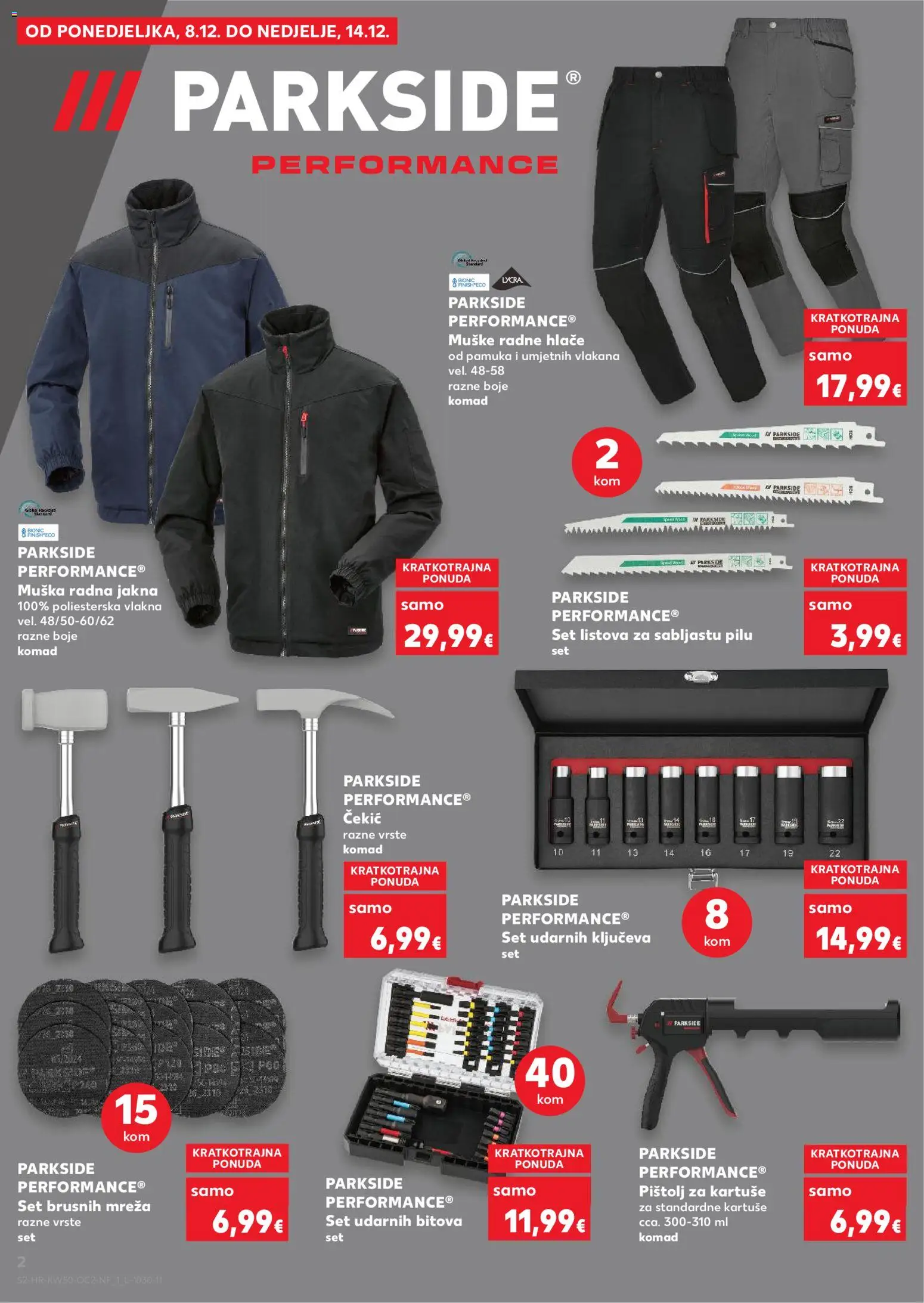 Kaufland katalog | vrijedi od 10.12.2025 | Stranica: 2 | Proizvodi: Jakna, Hlače, Parkside