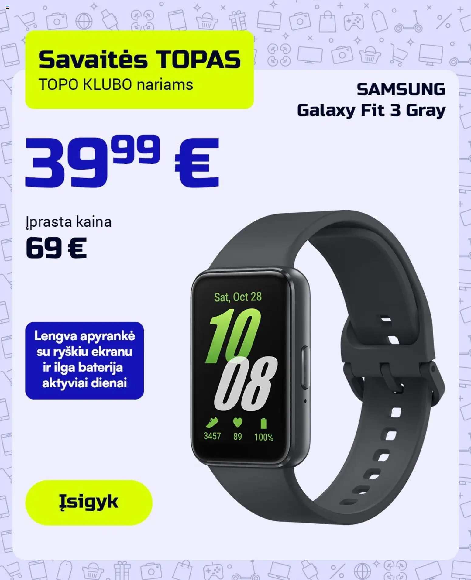 TOPOcentras akcijos nuo 24.02.2026 | Puslapis: 5 | Prekių: Baterija