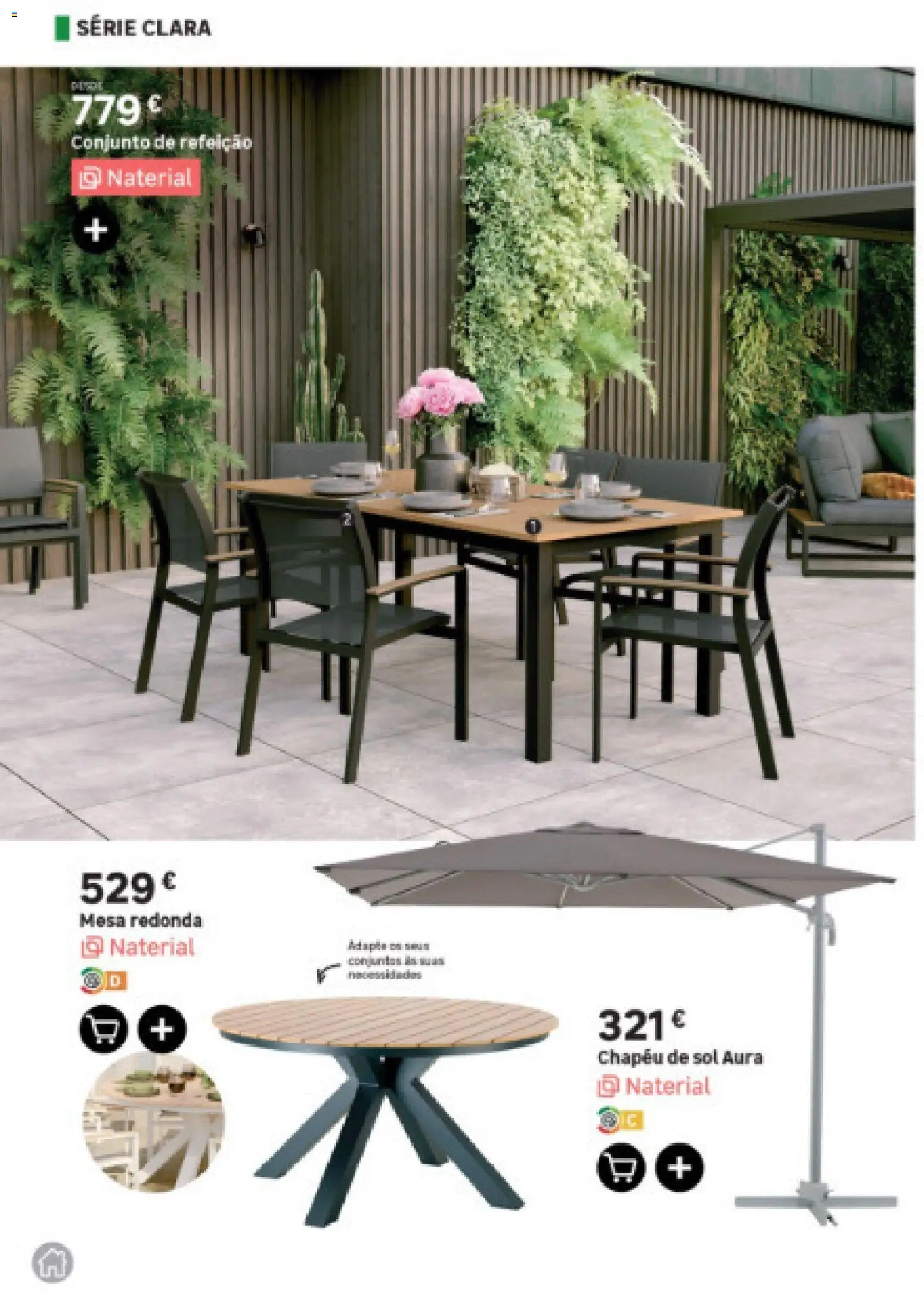 Leroy Merlin Arquipélago da Madeira Jardim │ válido de 12.03.2026 | Página: 12 | Produtos: Chapéu, Mesa