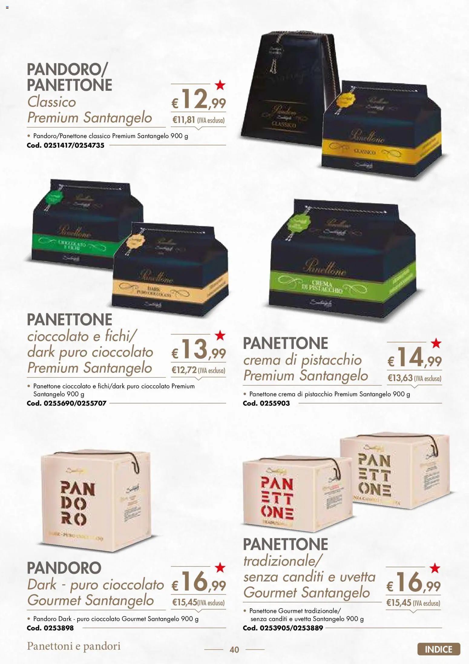 Volantino Italmark del 10.11.2025 | Pagina: 42 | Prodotti: Crema, Cioccolato, Pandoro, Panettone