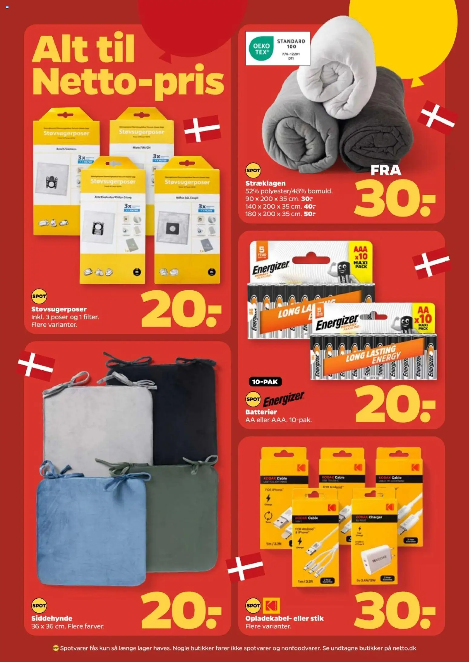 Netto tilbudsavis – gyldig fra 21.02.2026 | Side: 31 | Produkter: Batterier, Stik
