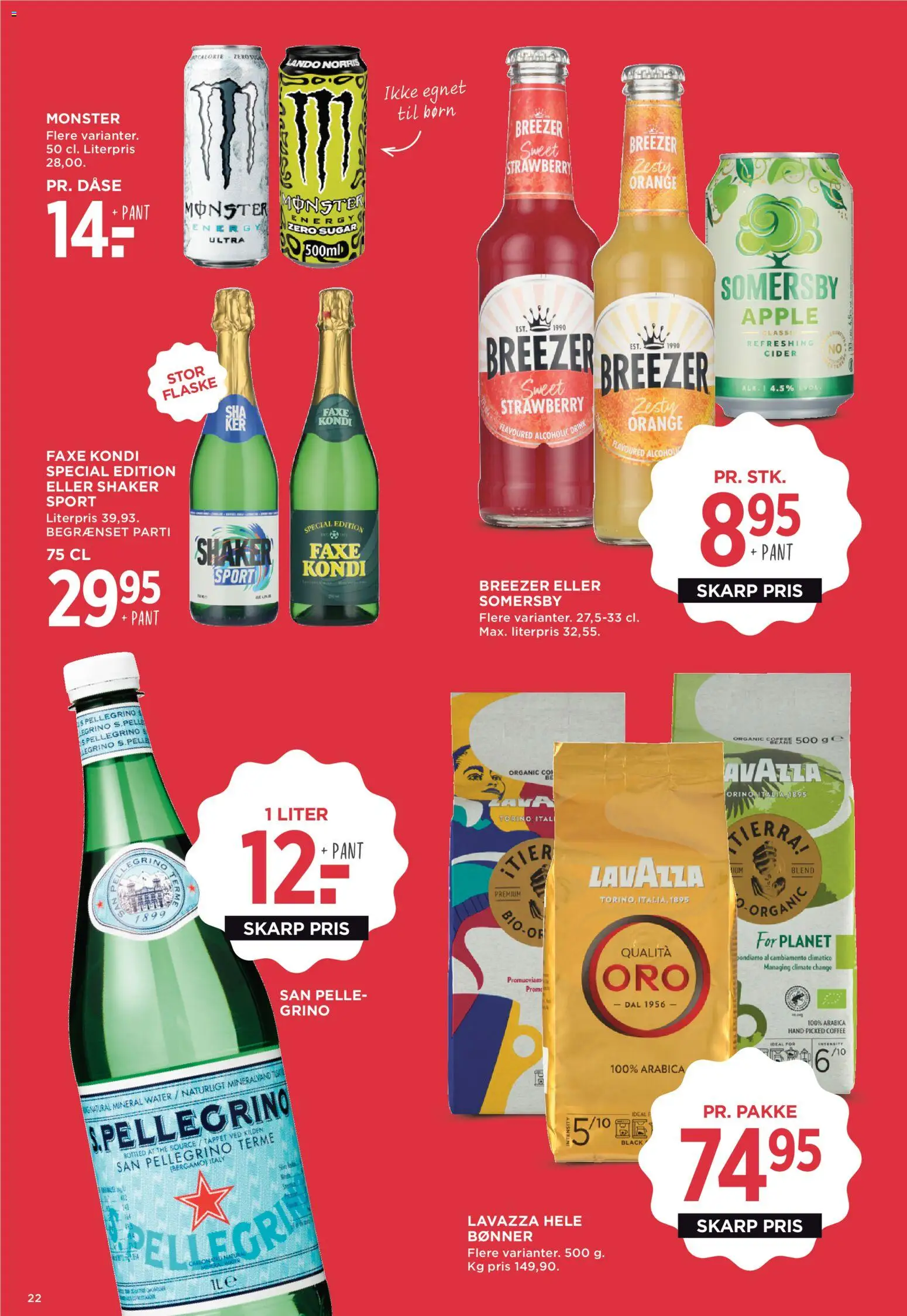 Meny tilbudsavis – gyldig fra 27.12.2025 | Side: 34 | Produkter: Cider, Iogurteira, Is, Faxe Kondi