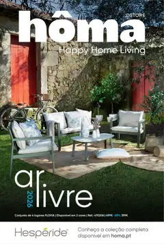 Pré-visualização Hôma Catálogo válido de 10.04.2026