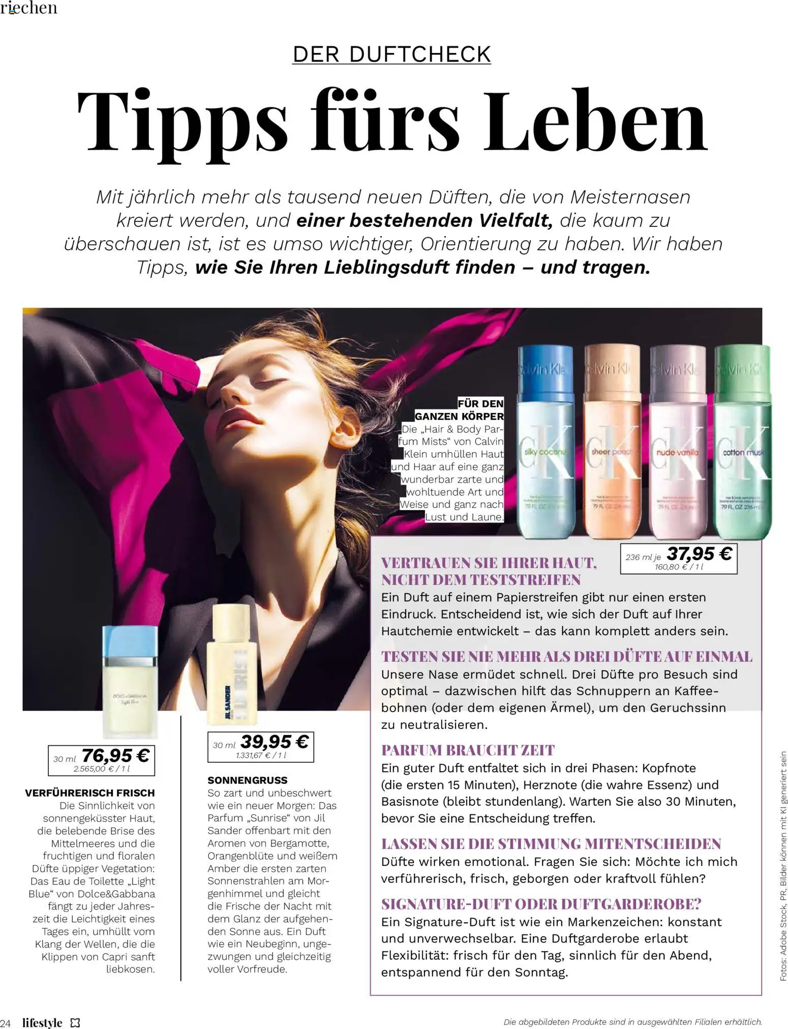 Müller Lifestyle – gültig ab 14.11.2025 | Seite: 24 | Produkte: Kaffee, Duft, Eau de Toilette, Bilder