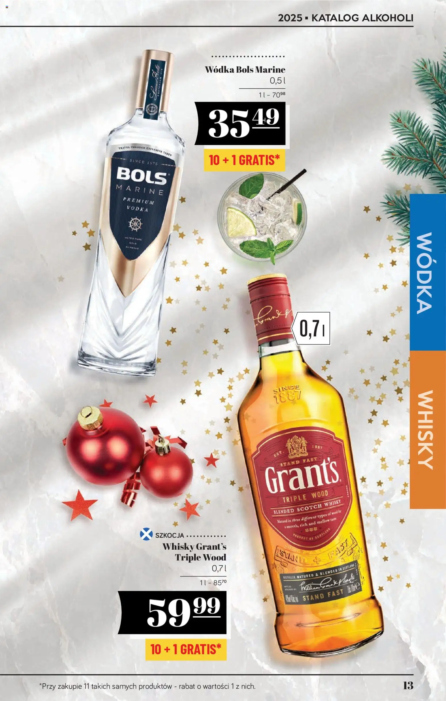 POLOmarket Katalog - Alkoholi od 12.12.2025 | Strona: 13 | Produkty: Grant's, Vodka, Wódka, Whisky