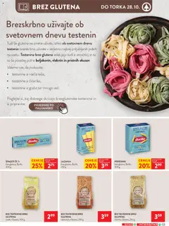 Spar katalog akcije – veljaven od 22.10.2025 | Stran: 16 | Izdelki: Spageti, Lazanja, Testenine, Svedri
