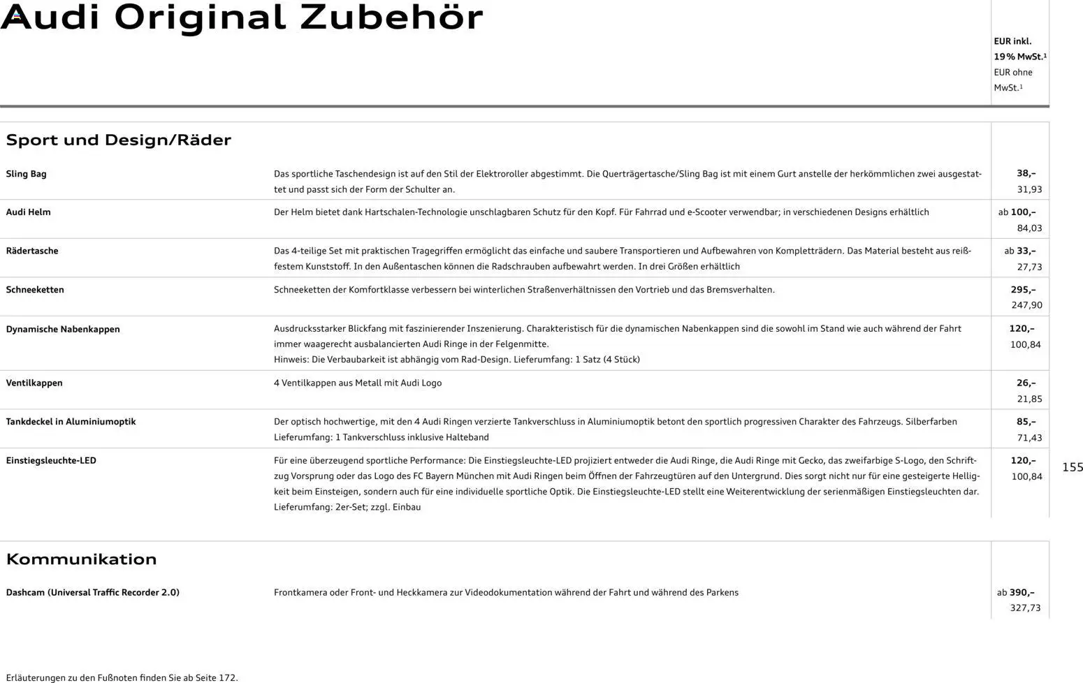 Audi Q5 – gültig ab 28.10.2025 | Seite: 155 | Produkte: Smartphone