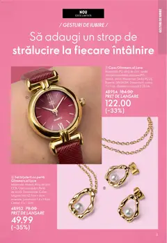 Ofertele Oriflame valabile de la 21.01.2026 | Pagină: 13 | Produse: Curea, Carcasă, Cercei, Baterie