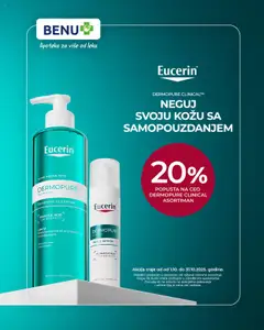 BENU Eucerin - pregled BENU kataloga - važi od 01.10.2025