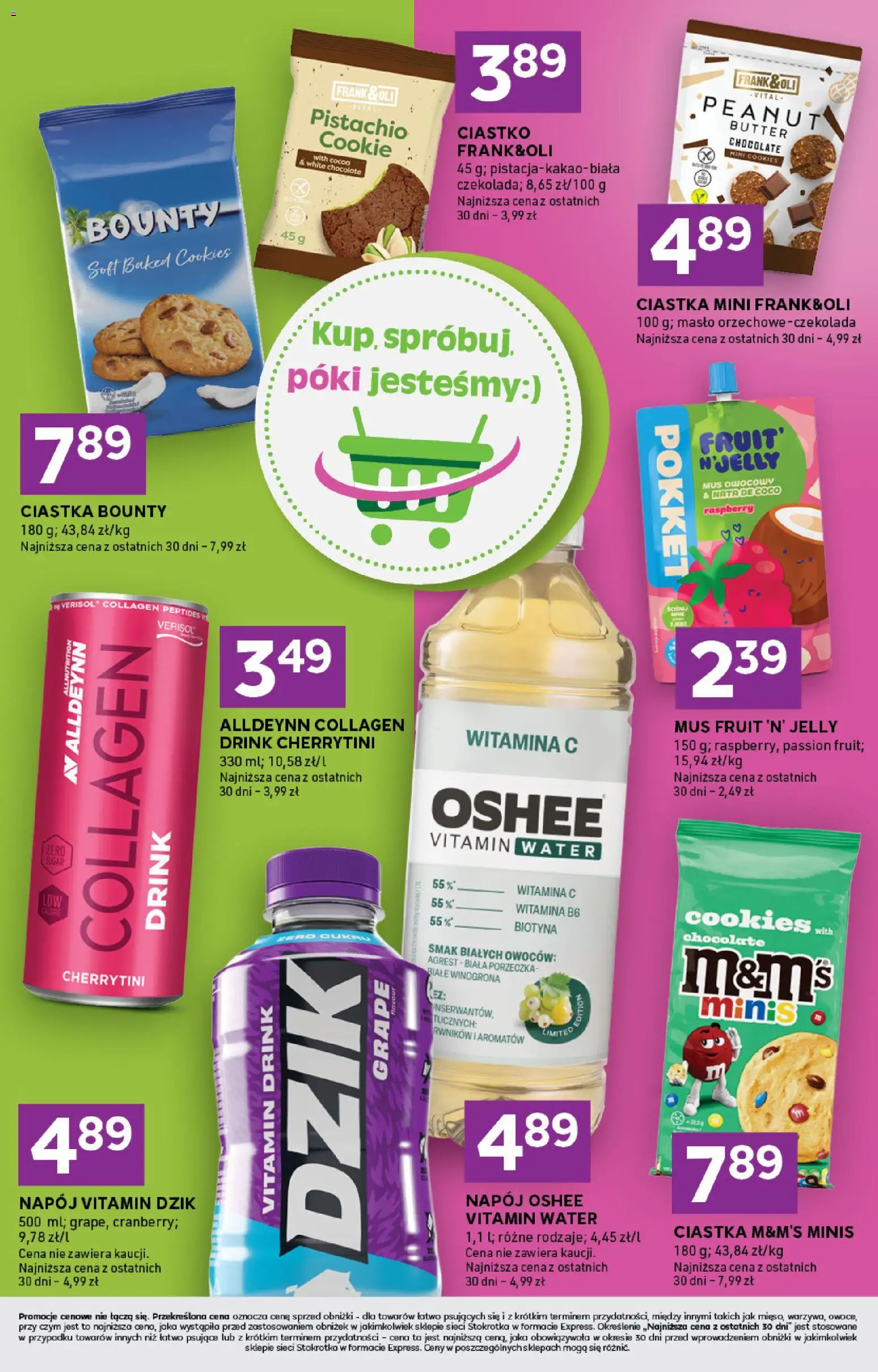 Stokrotka gazetka - Express od 09.04.2026 | Strona: 5 | Produkty: Masło orzechowe, Agrest, Masło, Ciastka