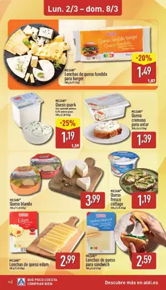 Vista previa MILSANI® Queso blando, Soft cheese, 350 g válido desde el 02.03.2026 | Página: 16
