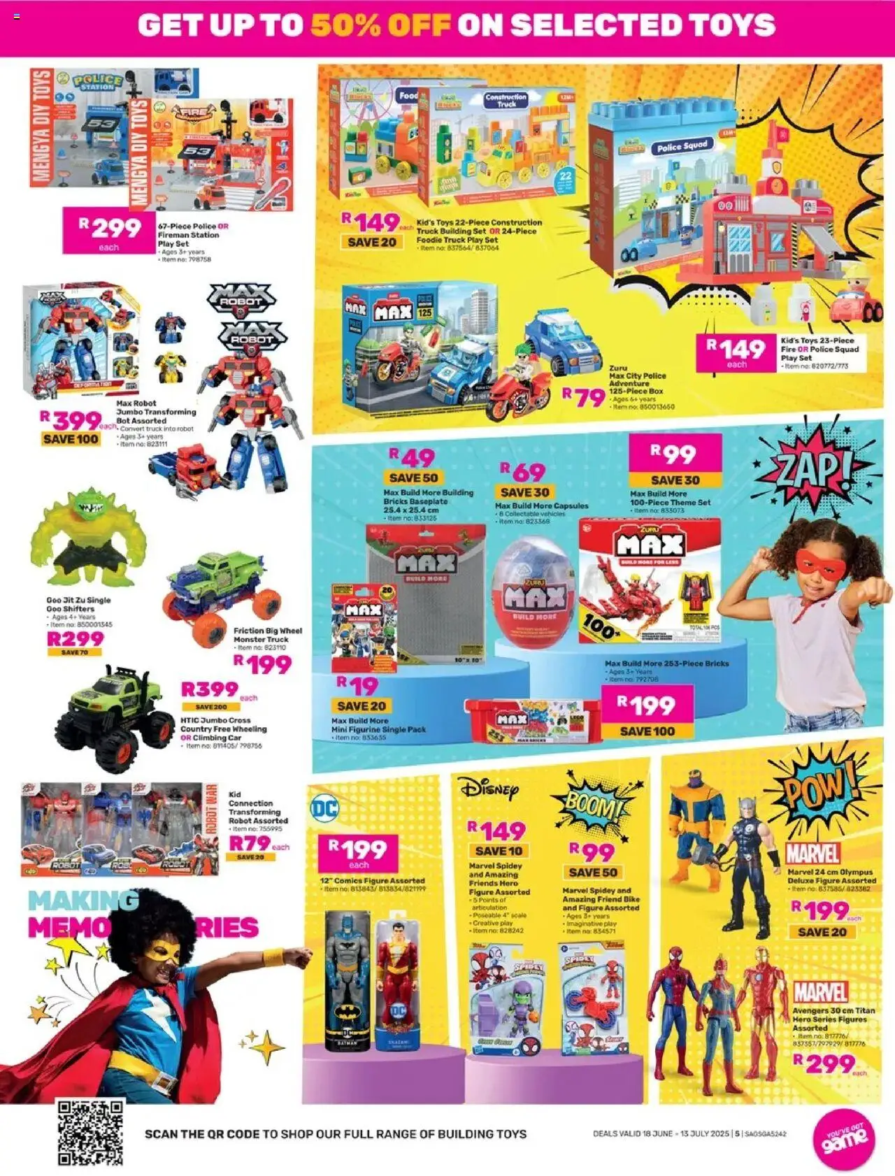 Game - Toys & Treats │ valid from 18.06.2025 | Page: 5 | Products: Scale, Toys, Box