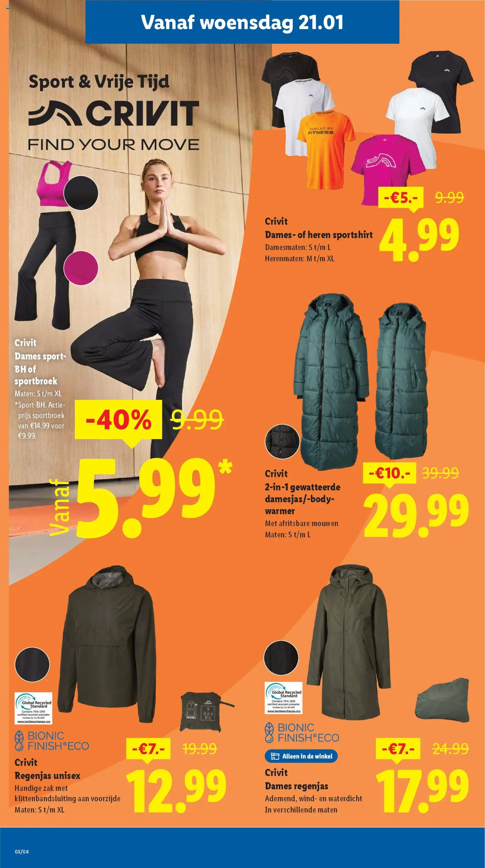 {H1} | Pagina: 9 | Producten: Regenjas, Bh, Zak