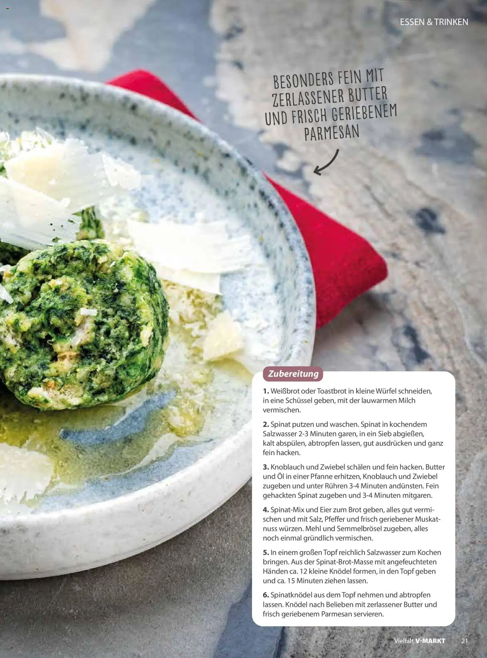 V-Markt - Vielfalt Januar / Februar – gültig ab 02.01.2026 | Seite: 21 | Produkte: Butter, Öl, Toastbrot, Brot