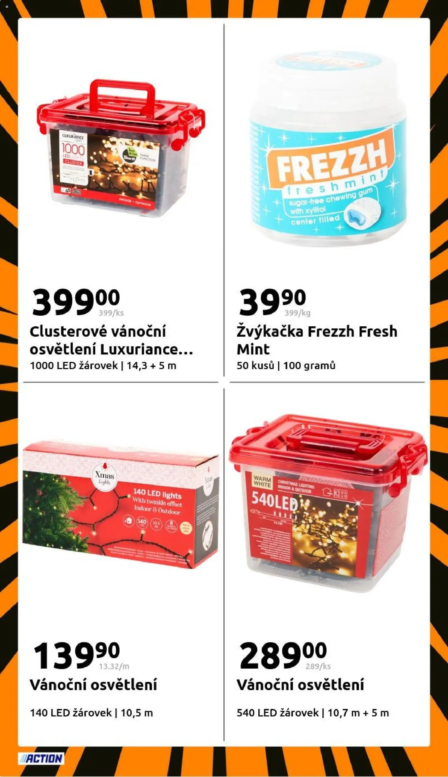 Action leták od 26.11.2025 | Strana: 24 | Produkty: Xylitol, LED