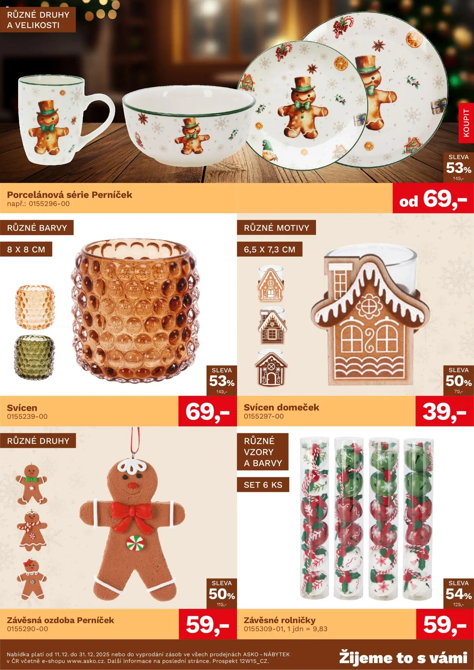 ASKO nábytek leták - Vánoce od 11.12.2025 | Strana: 2 | Produkty: Svícen, Nábytek, Barvy, Rolničky