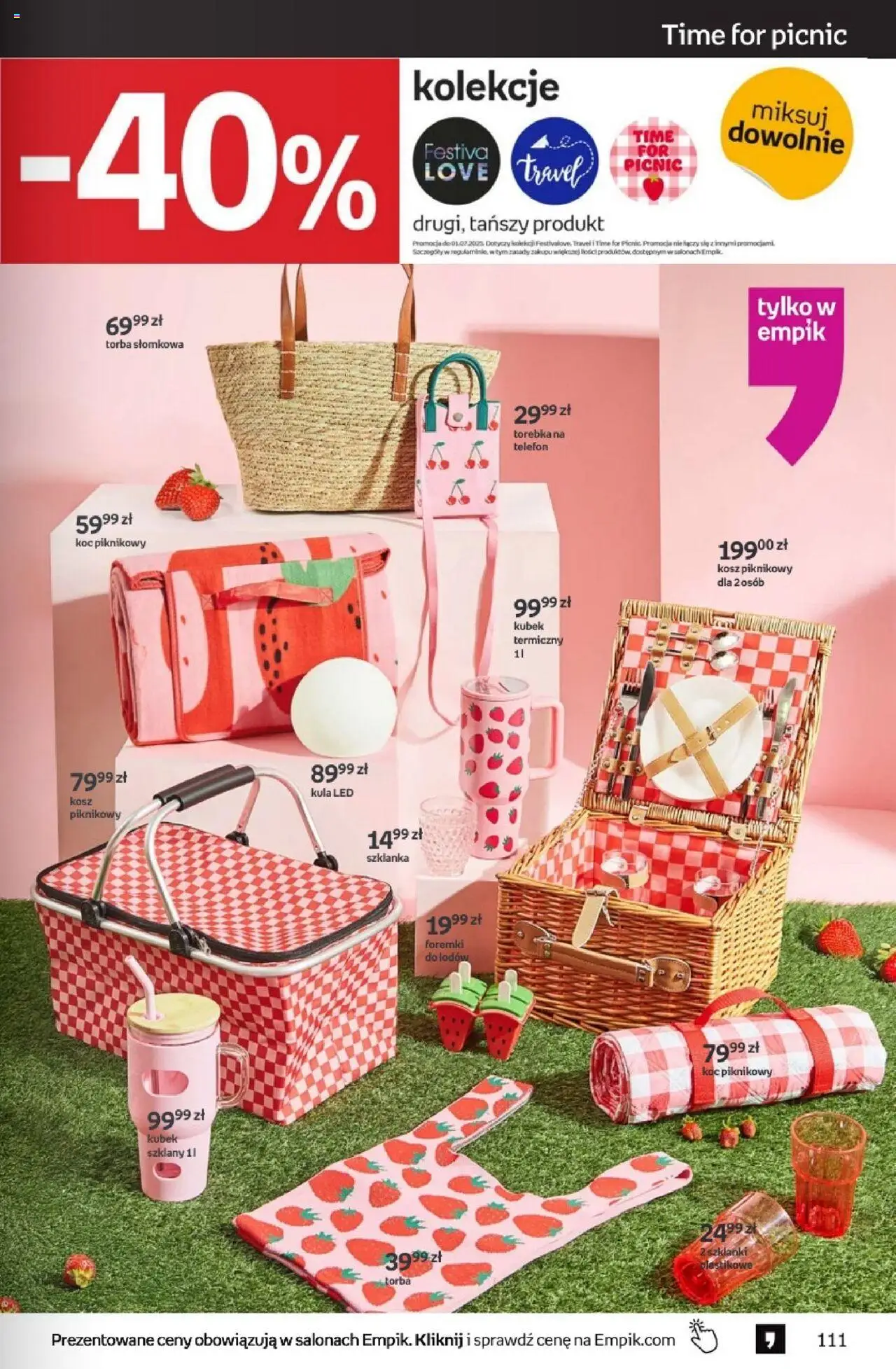 Empik promocje od 18.06.2025 | Strona: 111 | Produkty: Telefon, Torebka, Kosz, Szklanki