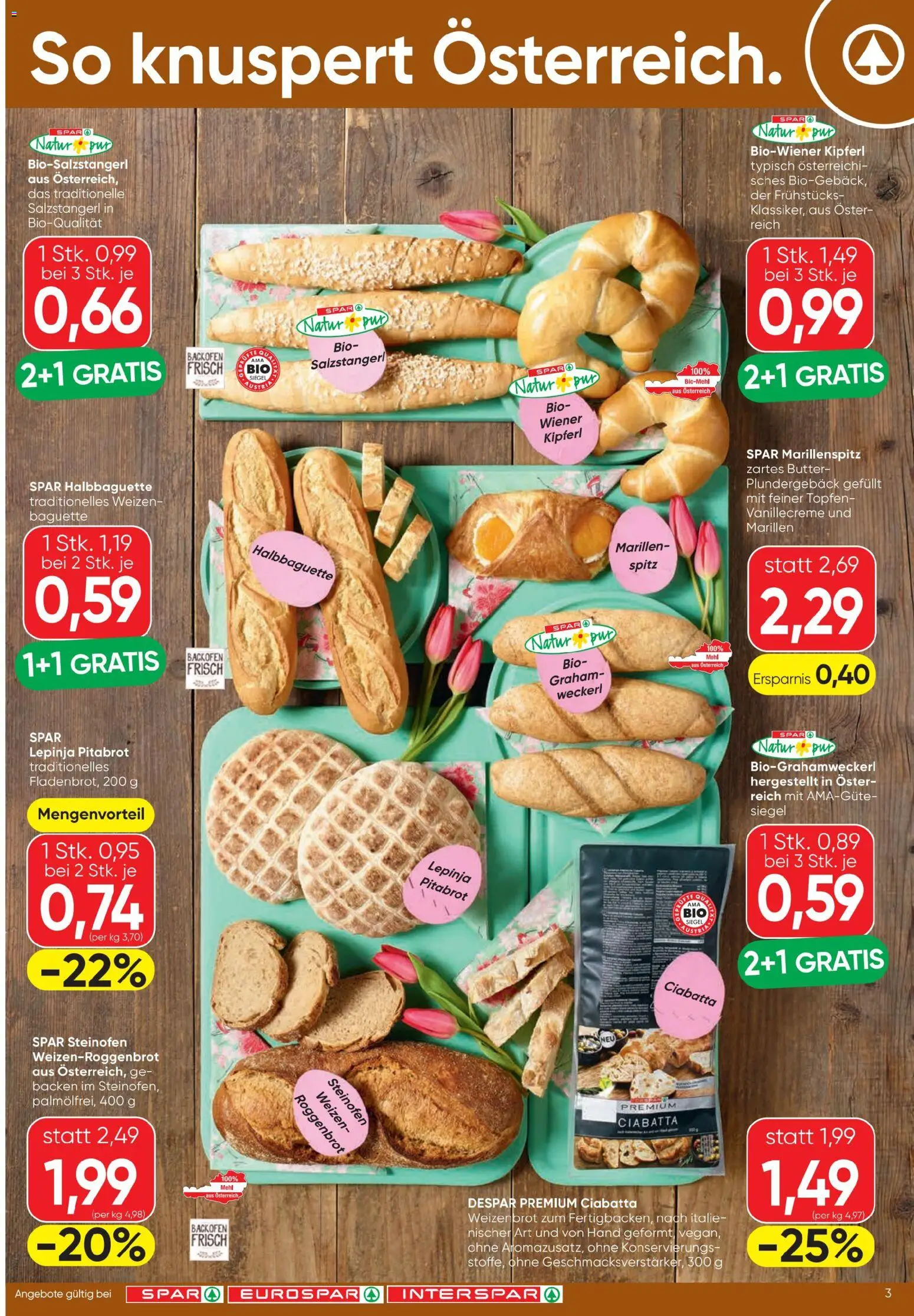 Spar - Flugblatt gültig ab 19.03.2026 | Seite: 3 | Produkte: Jääkaappipakastin, Butter