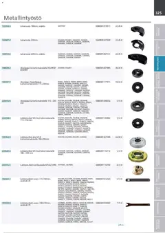Makita-mainoslehti voimassa 24.03.2026 alkaen | Sivu: 325 | Tuotteet: Monitoimikone, Käsineet