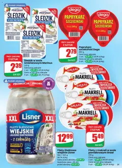 Dino Gazetka od 16.07.2025 | Strona: 25 | Produkty: Paprykarz, Paprykarz szczeciński, Filety z makreli w sosie pomidorowym, Ryba