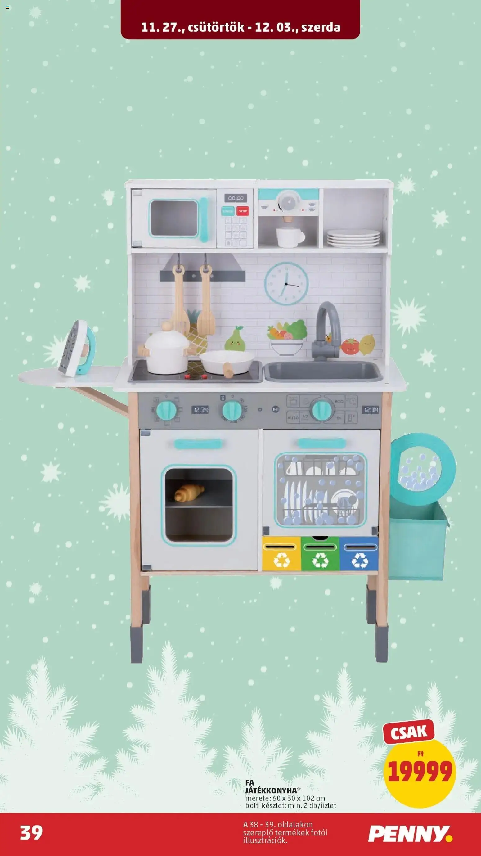 PENNY akciós ujság - amely érvényes a következő dátumtól: 26.11.2025 | Oldal: 39
