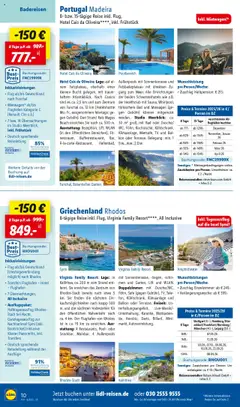 Lidl Reisen Prospekt 	 - gültig ab dem 30.07.2025 | Seite: 10 | Produkte: Klimaanlage, Bad, Uhr, TV
