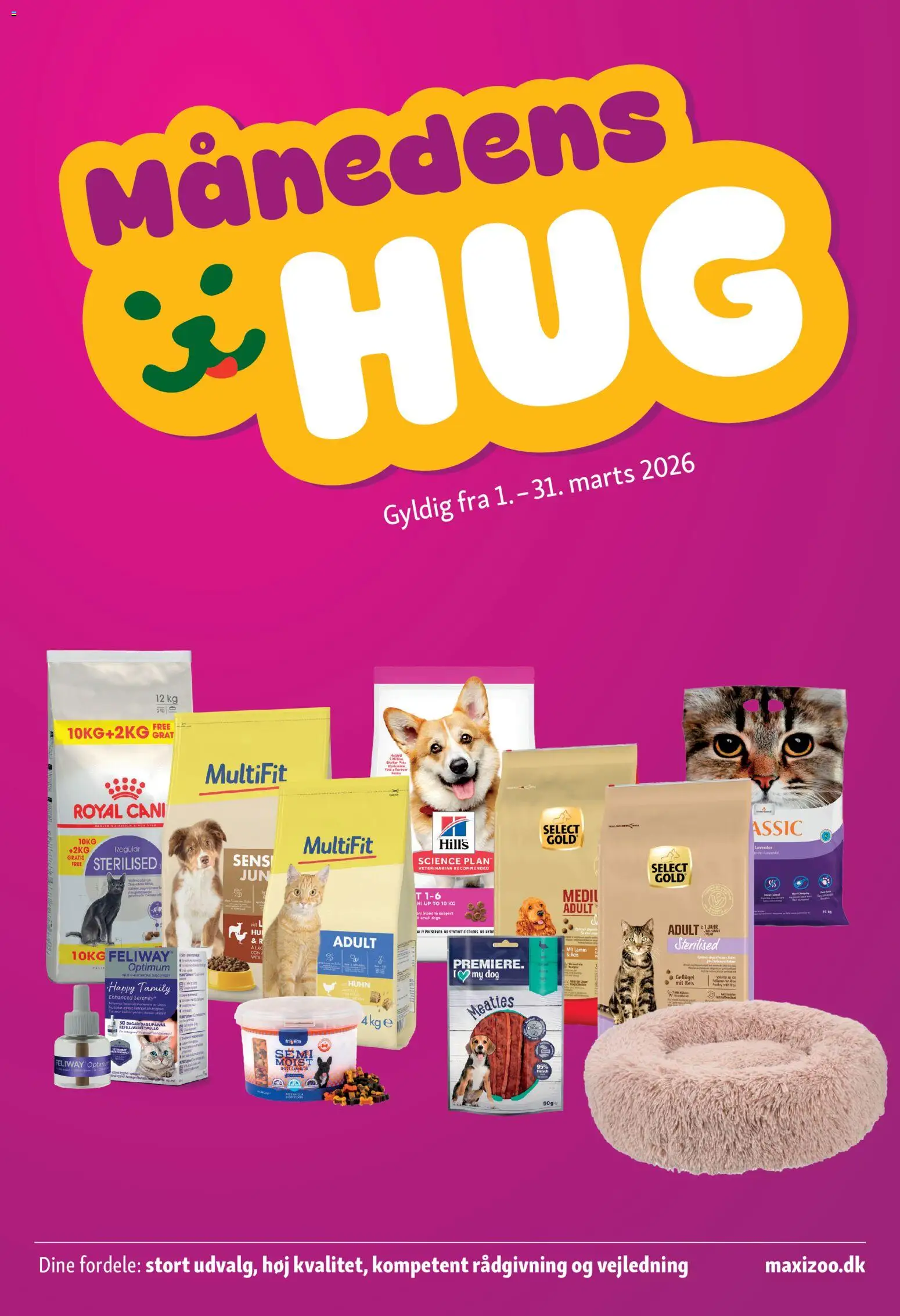 Maxi Zoo tilbudsavis – gyldig fra 01.03.2026 | Side: 1