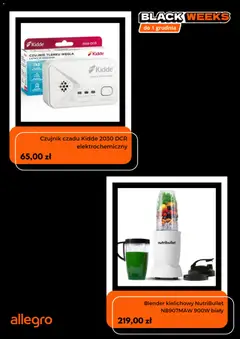 Pogląd oferty "Allegro Black Friday" - ważna od 03.11.2025 | Strona: 4 | Produkty: Nutribullet, Blender, Blender kielichowy