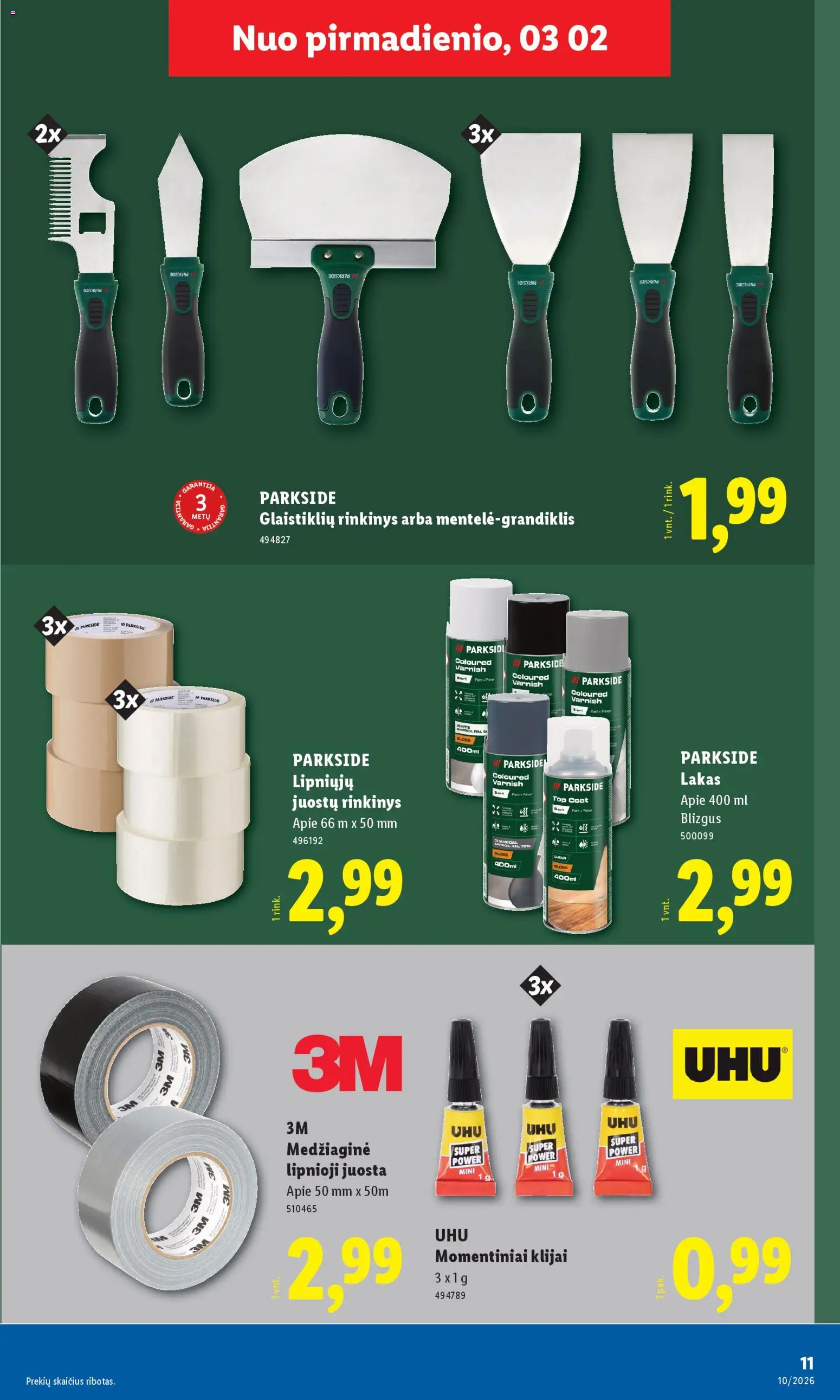 LIDL akcijos nuo 02.03.2026 | Puslapis: 11