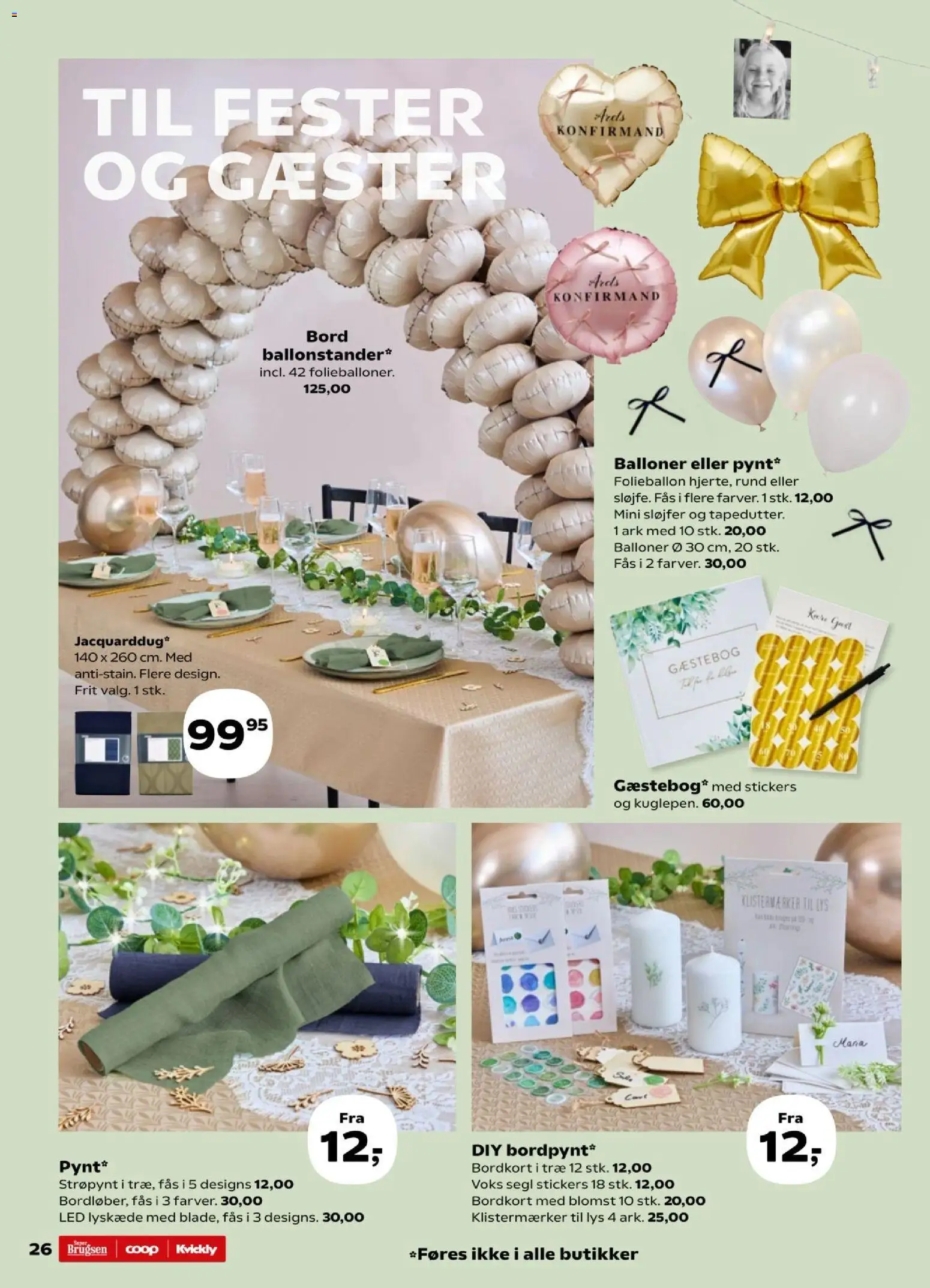 Kvickly tilbudsavis – gyldig fra 17.04.2026 | Side: 28 | Produkter: Bord