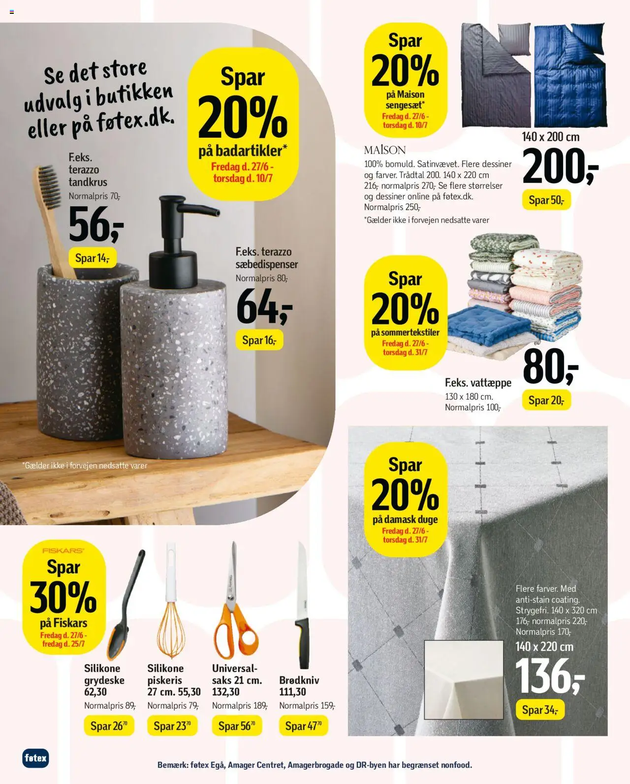 Føtex Tilbudsavis gyldig fra 27.06.2025 | Side: 64 | Produkter: Piskeris