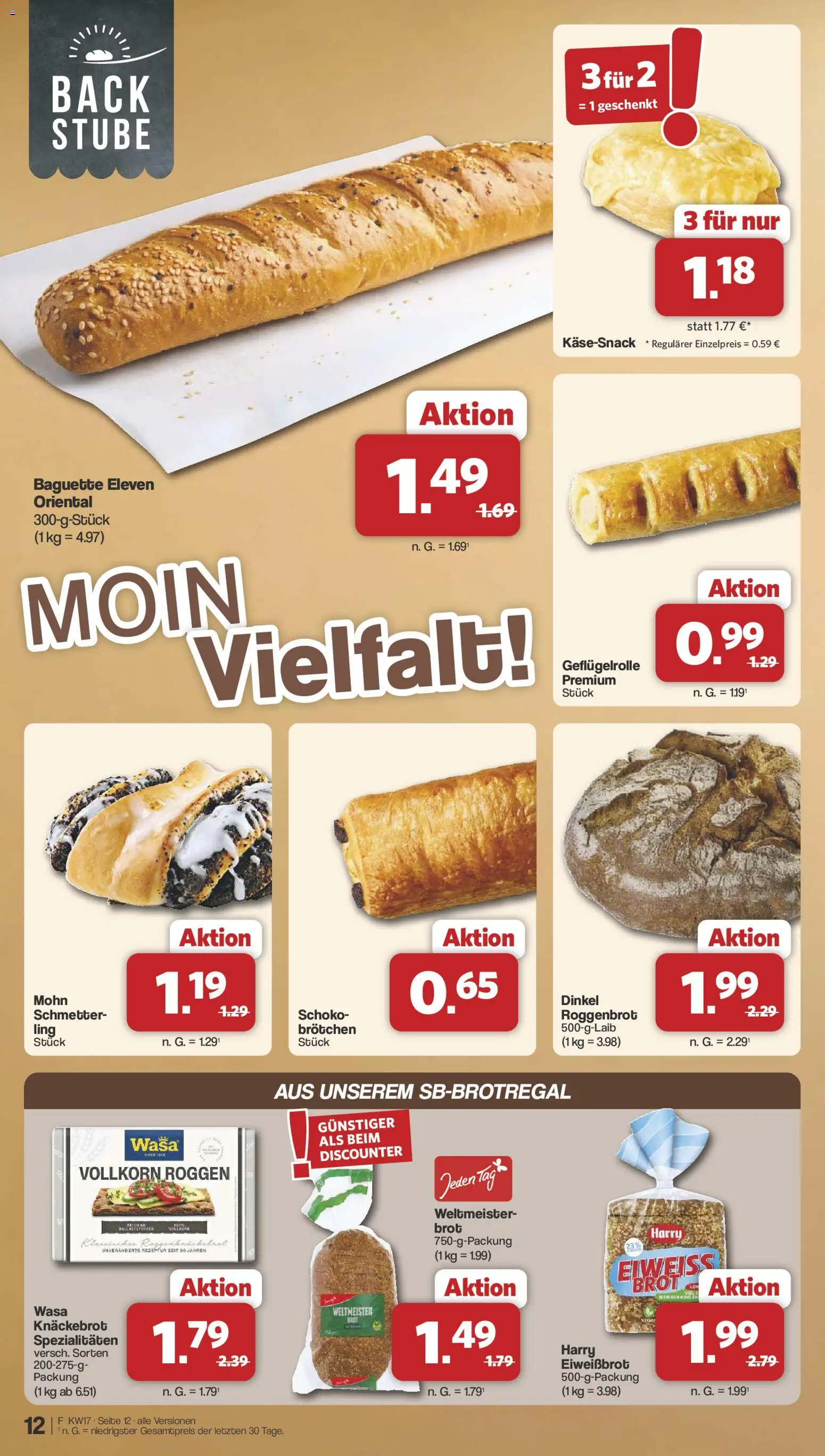 Famila Nordwest Prospekt 	 – gültig ab 20.04.2026 | Seite: 12 | Produkte: Baguette, Brot