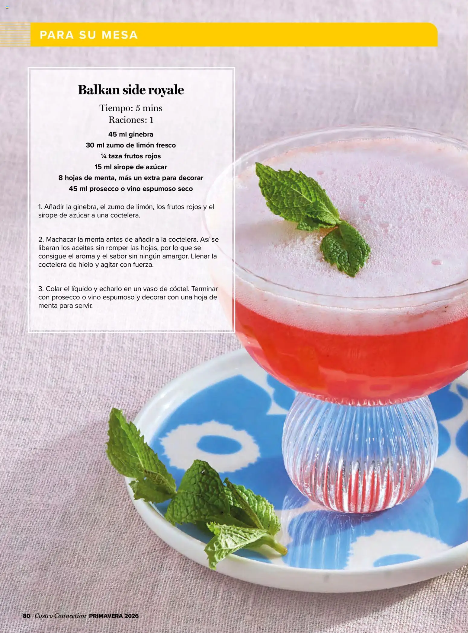 Costco catálogo │ válido desde el 19.03.2026 | Página: 80 | Productos: Vino, Ginebra, Ροζ πιπέρι, Mesa