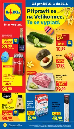 Náhled letáku Lidl leták od 23.03.2026