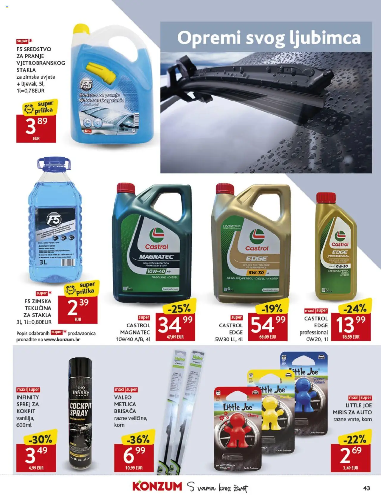 Konzum katalog | vrijedi od 15.10.2025 | Stranica: 43 | Proizvodi: Miris