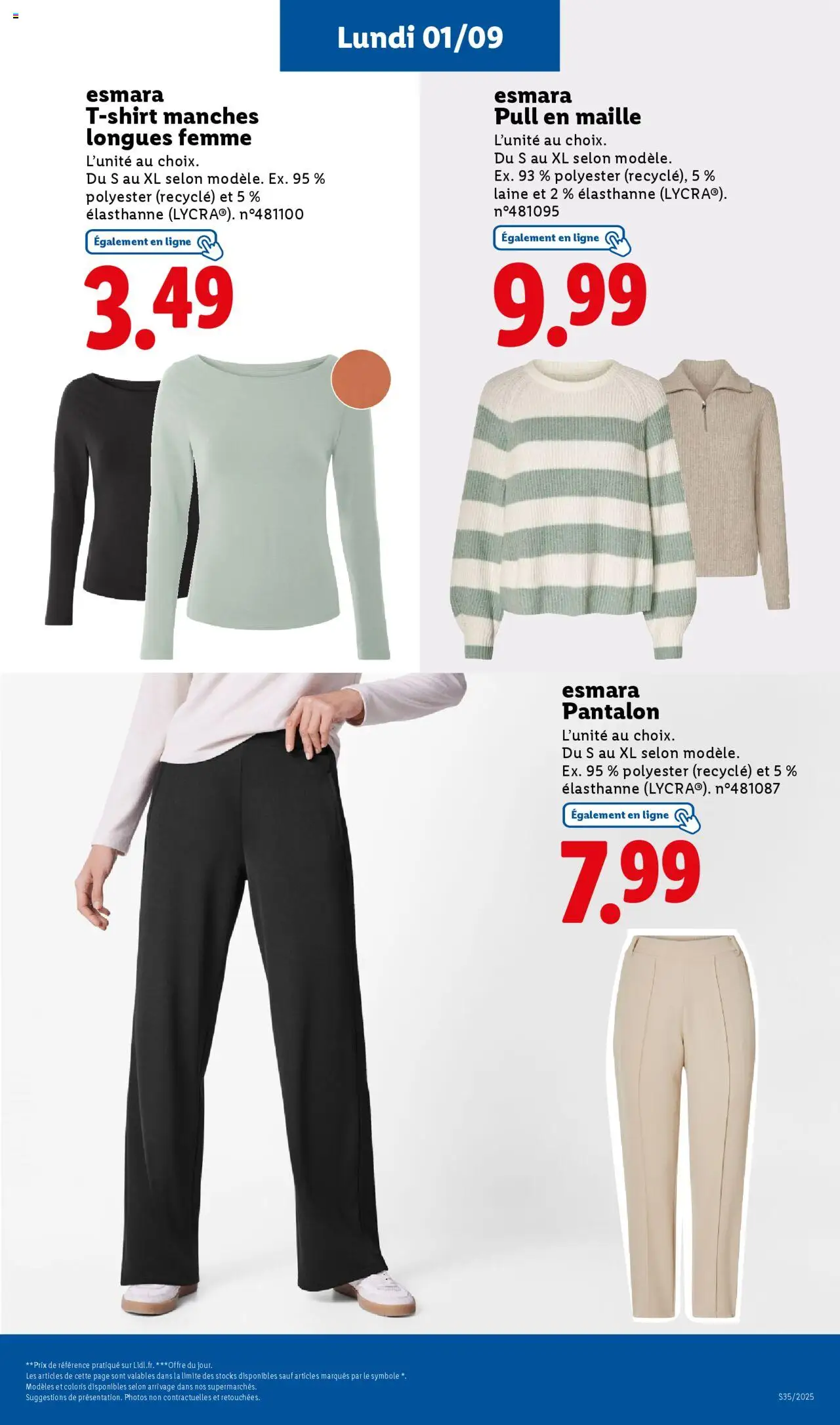  | Page: 39 | Produits: T-shirt, Pull, Pantalon