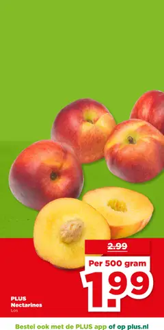 PLUS Nectarines, Nectarines Los - Voorbeeld van een folder van Plus, geldig van 11.03.2026 | Pagina: 5 | Producten: Nectarines