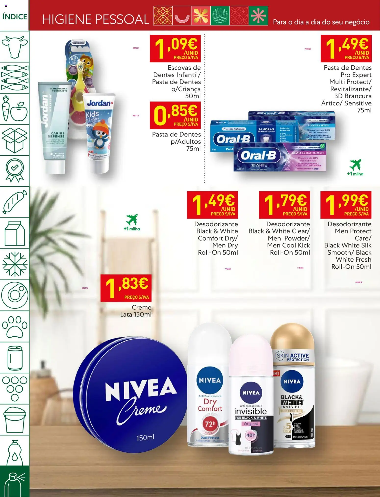 Recheio folheto │ válido de 11.11.2025 | Página: 48 | Produtos: Desodorizante, Antitranspirante, Pasta de dentes, Creme