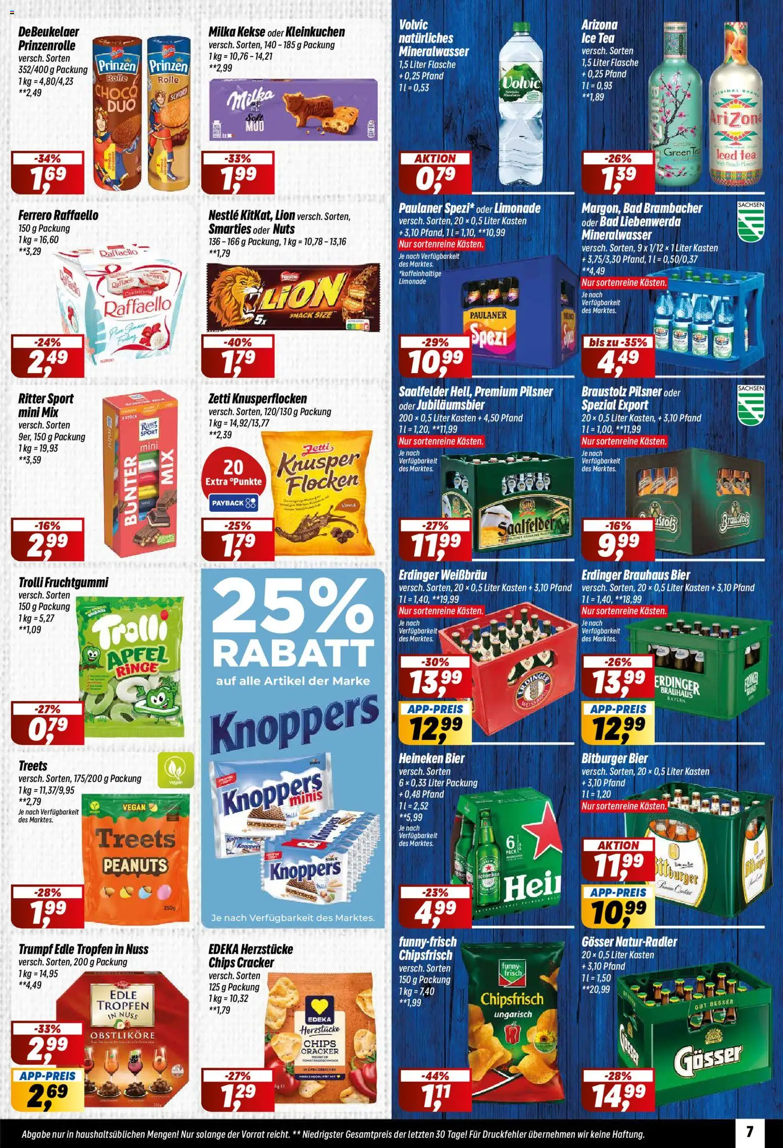 Simmel Prospekt 	 – gültig ab 07.04.2026 | Seite: 7 | Produkte: Bitburger, Limonade, Heineken, Chips