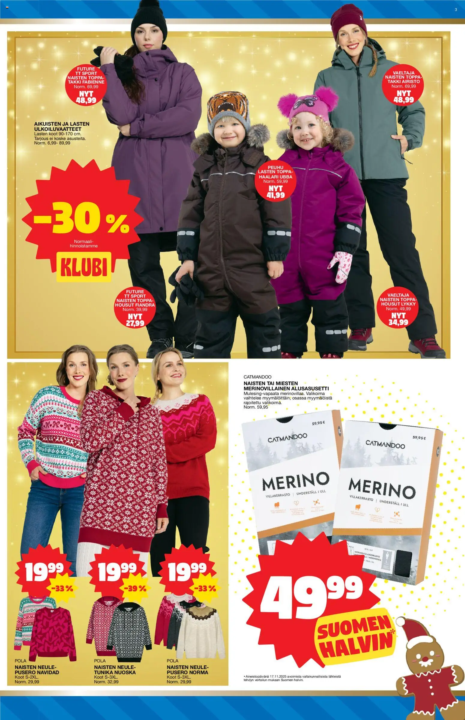 Tokmanni tarjoukset – voimassa 01.12.2025 alkaen | Sivu: 3