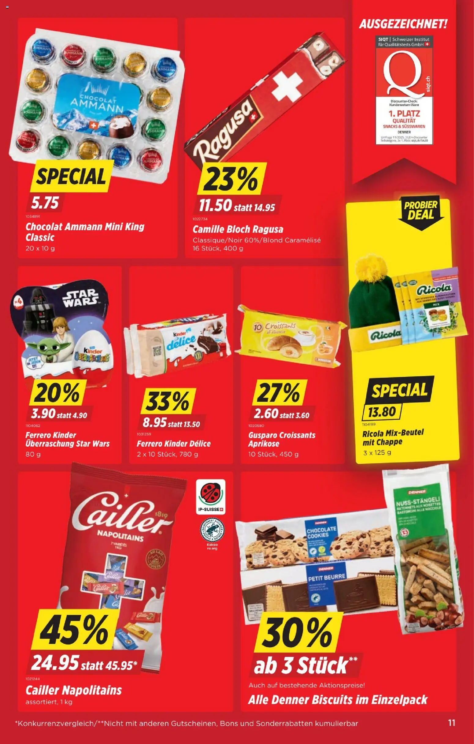 Denner Aktionen – gültig ab 20.01.2026 | Seite: 11