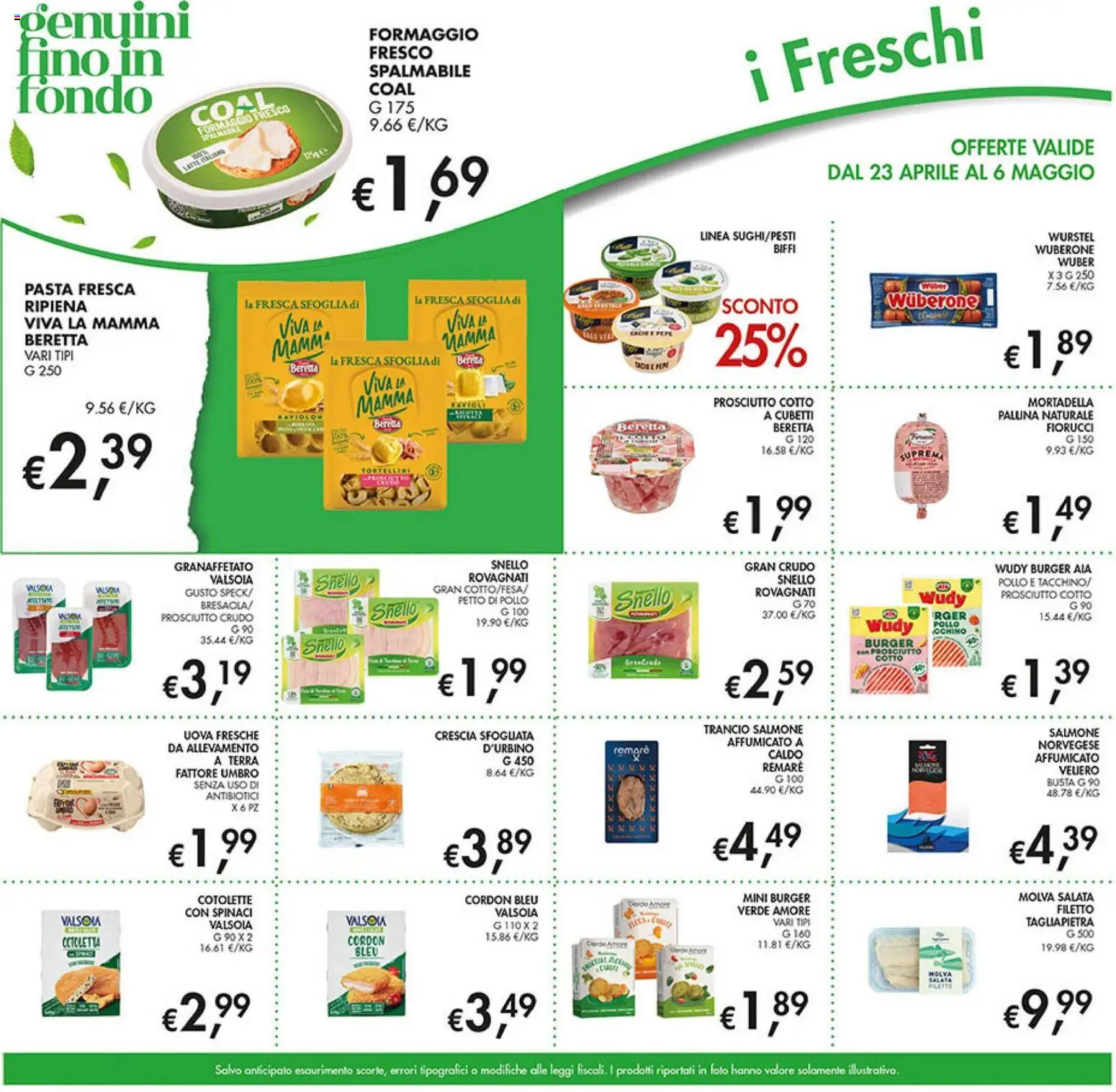 Volantino Coal del 23.04.2026 | Pagina: 15 | Prodotti: Petto di Pollo, Prosciutto Cotto, Pollo, Terra