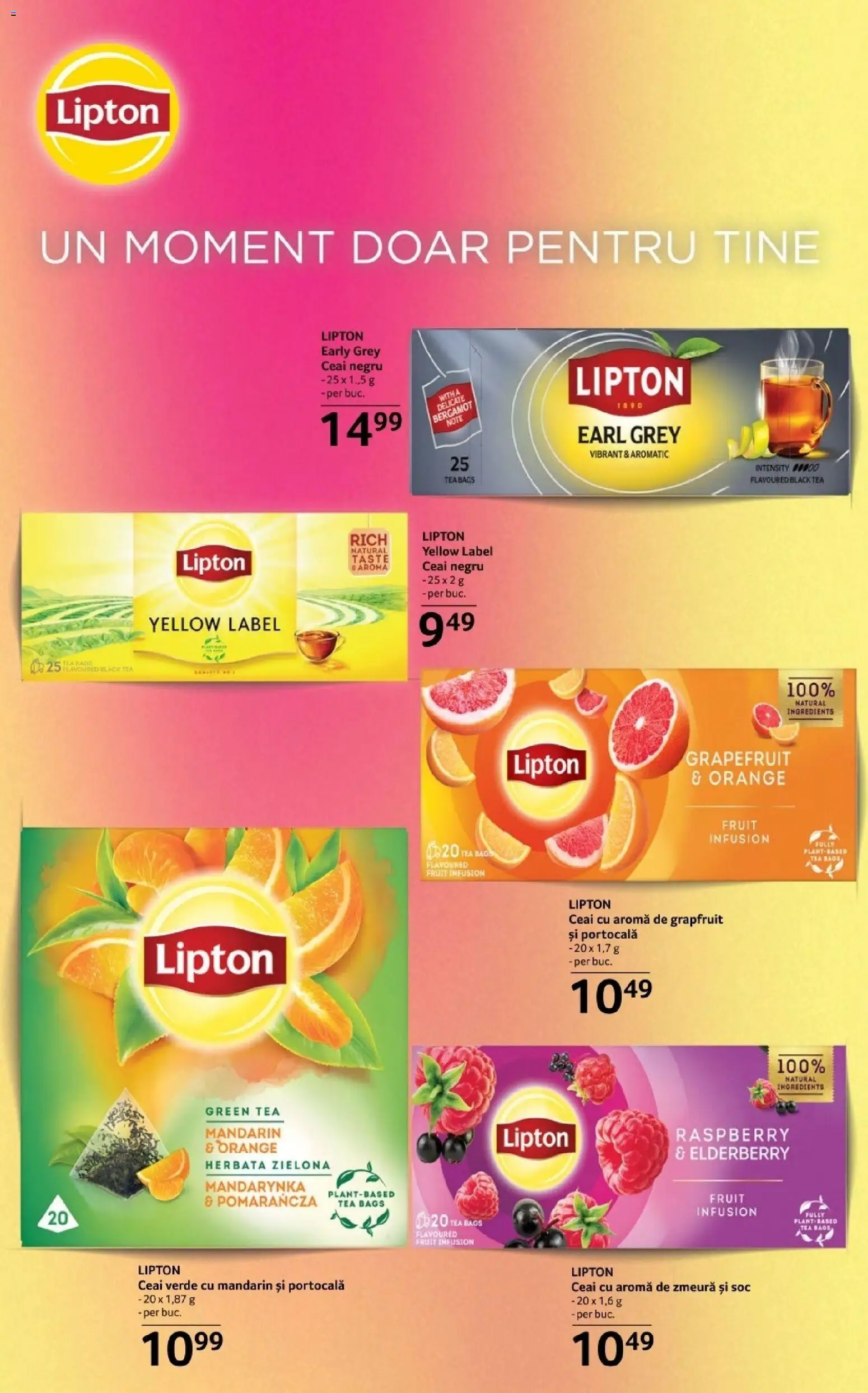 Noul catalog Selgros – valabil de la 14.11.2025 | Pagină: 24 | Produse: Zmeură, Ceai