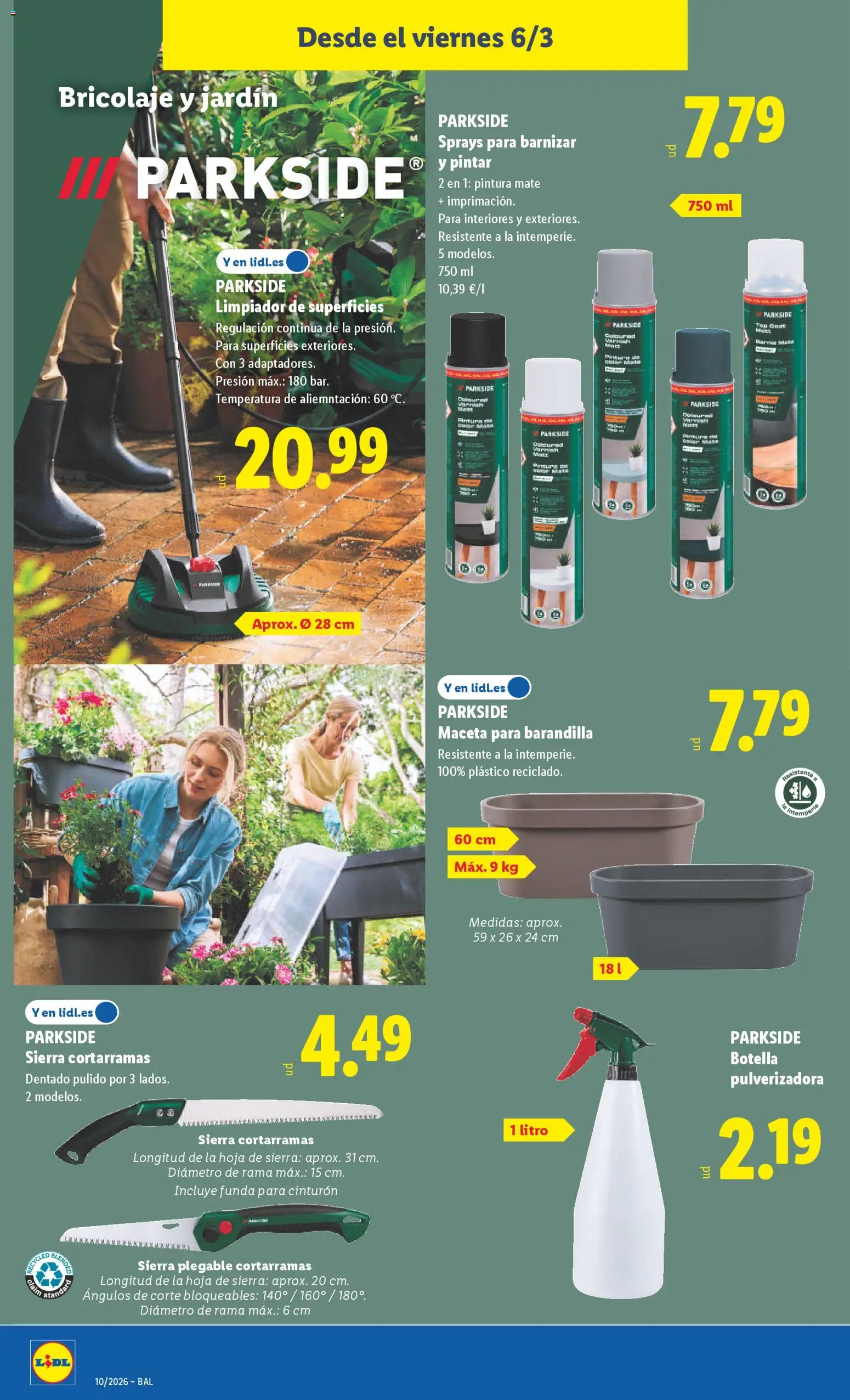 Lidl folleto de bazar │ válido desde el 02.03.2026 | Página: 22 | Productos: Chal, Cinturón, Funda, Maceta