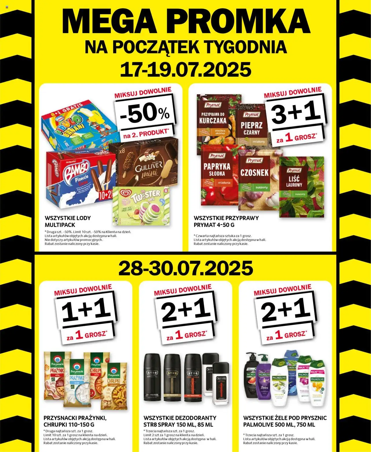 Selgros cash&carry Gazetka - Mega Promka od 17.07.2025 | Strona: 1 | Produkty: Czosnek, Papryka, Prysznic, Pieprz