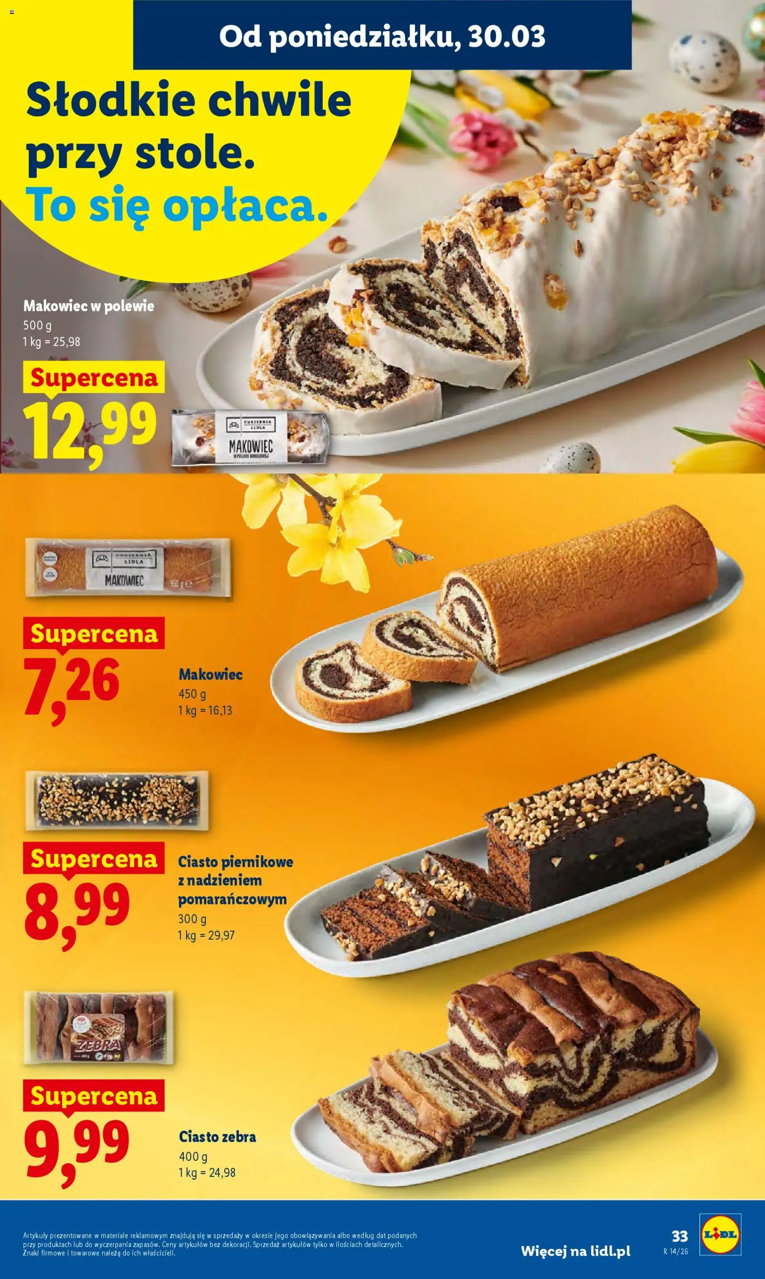 Lidl gazetka od 30.03.2026 | Strona: 33