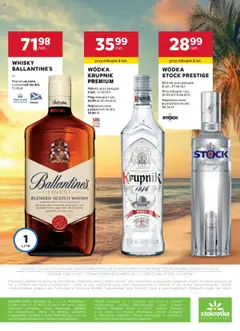 Stokrotka Gazetka - Oferta alkoholowa od 17.06.2025 | Strona: 16 | Produkty: Wódka Stock, Stokrotka, Alkohol, Wódka